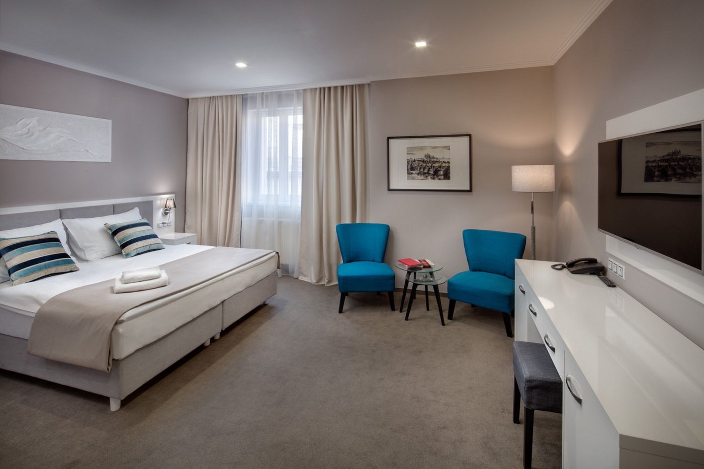 Florenc Hotel-Czech Republic-PRAGUE-Room-10