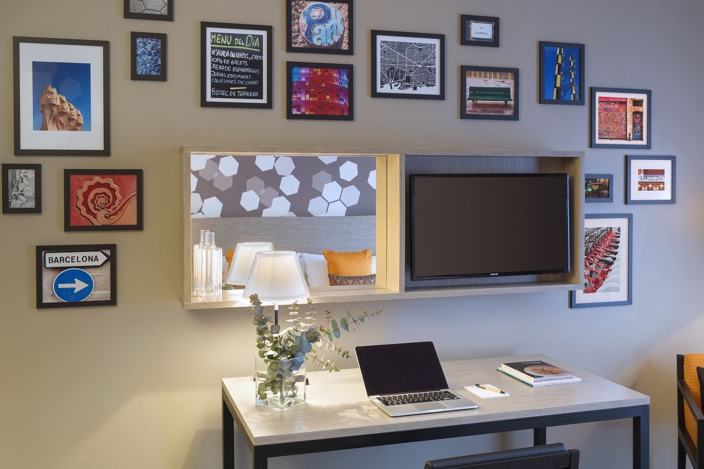 Citadines Ramblas Barcelona-Spain-BARCELONA-Room-4