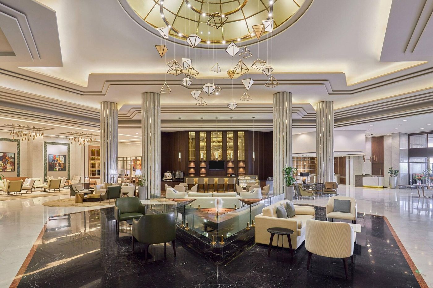 Riyadh Airport Marriott Hotel-Saudi Arabia-RIYADH -Lobby-7