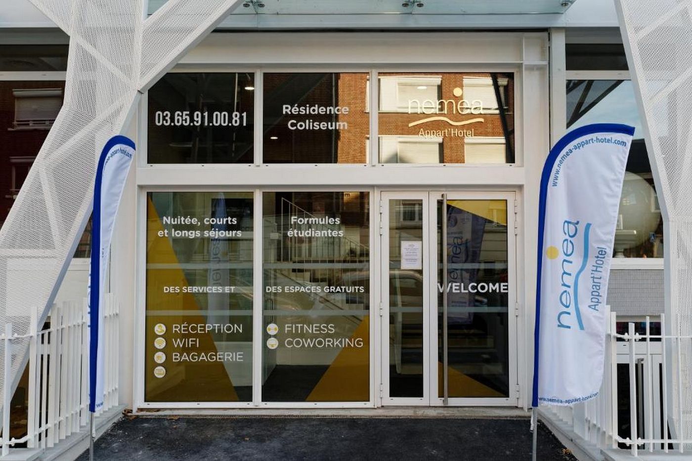 Nemea Appart Hotel Coliseum Amiens Centre-France-Amiens-General view-2