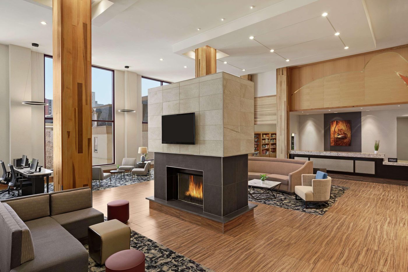 Homewood University City Philadelphia-United States-PHILADELPHIA-Lobby-9