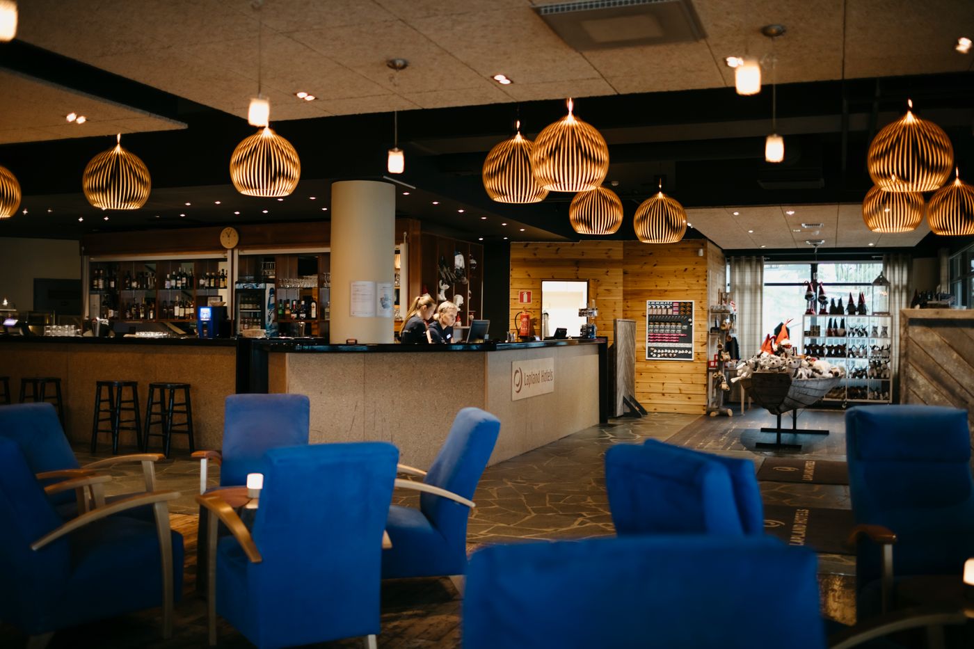 Lapland Hotels Yllaeskaltio-Finland-ÄKÄSLOMPOLO-Lobby-7
