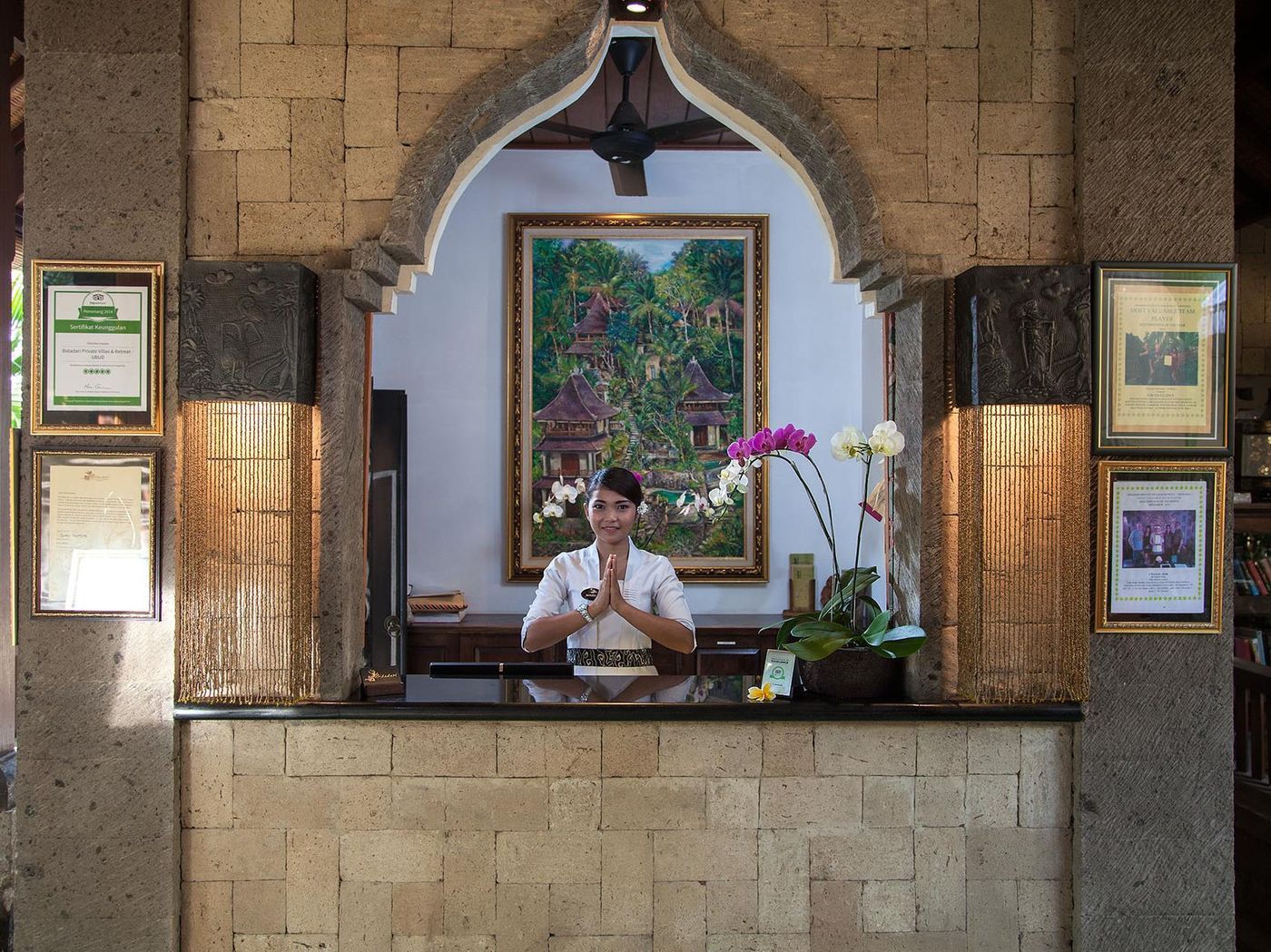 Bidadari Private Villas & Retreat-Indonesia-Bali-Lobby-9