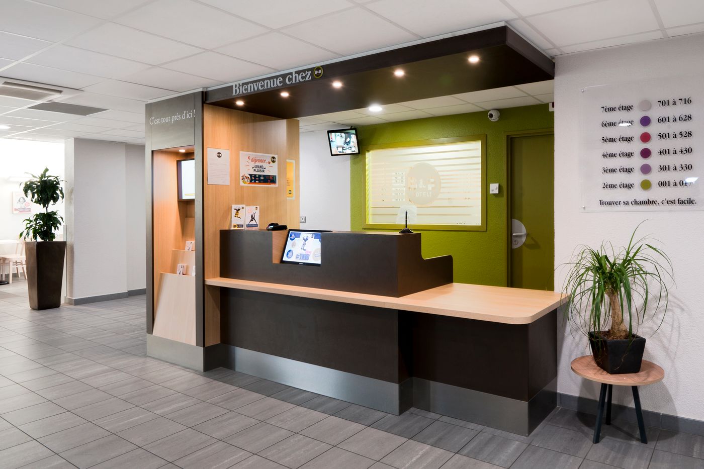 B&B Hôtel LYON Sud Etats-Unis - France - VENISSIEUX		 - Lobby - 4