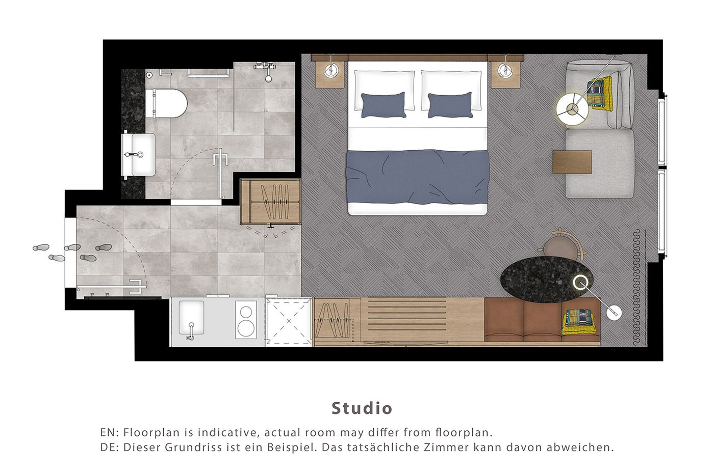 Adina Apartment Hotel Stuttgart-Germany-Stuttgart-Room-6