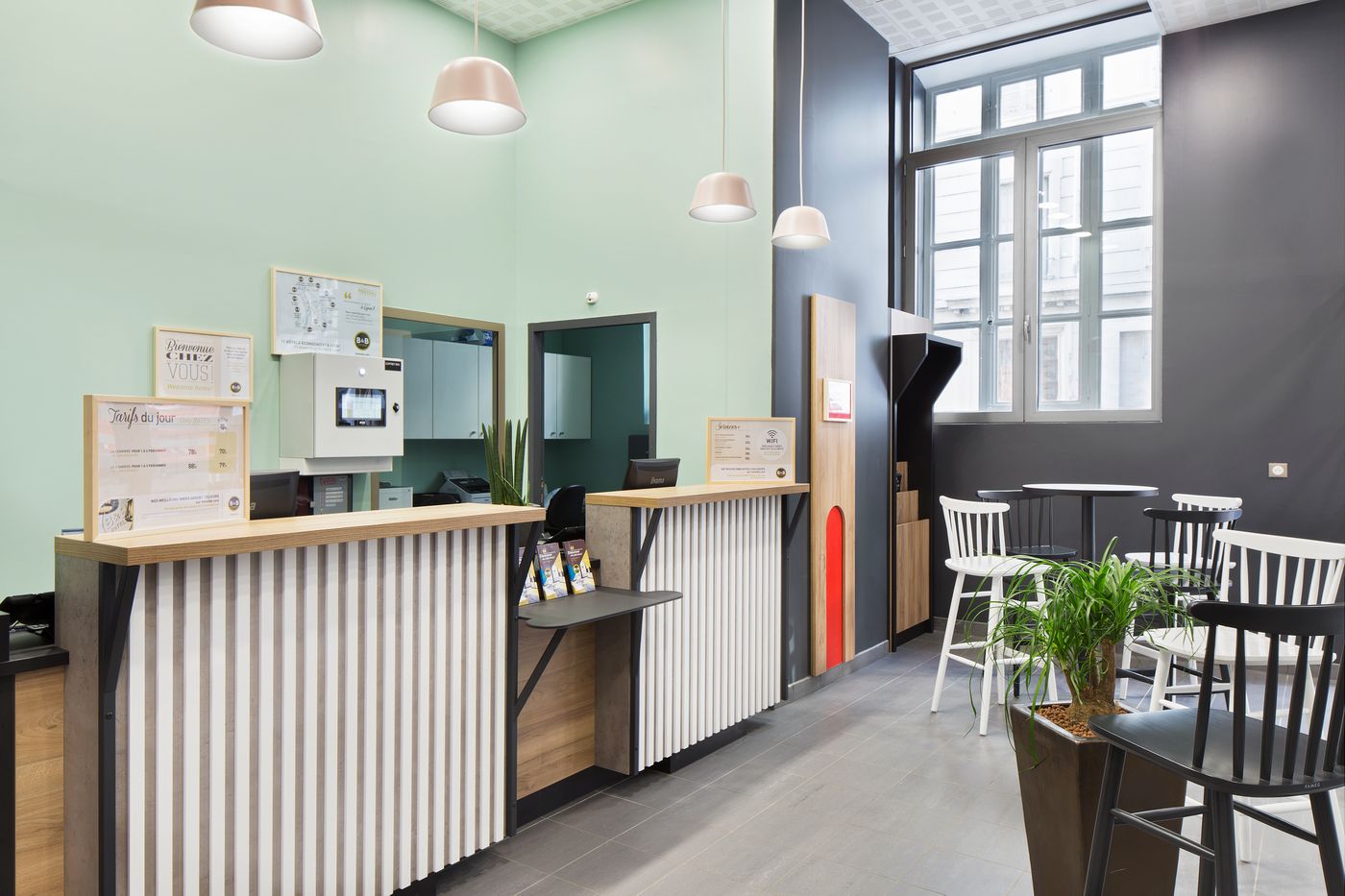 B&B HOTEL Lyon Centre Perrache Berthelot - France - Lyon - Lobby - 10