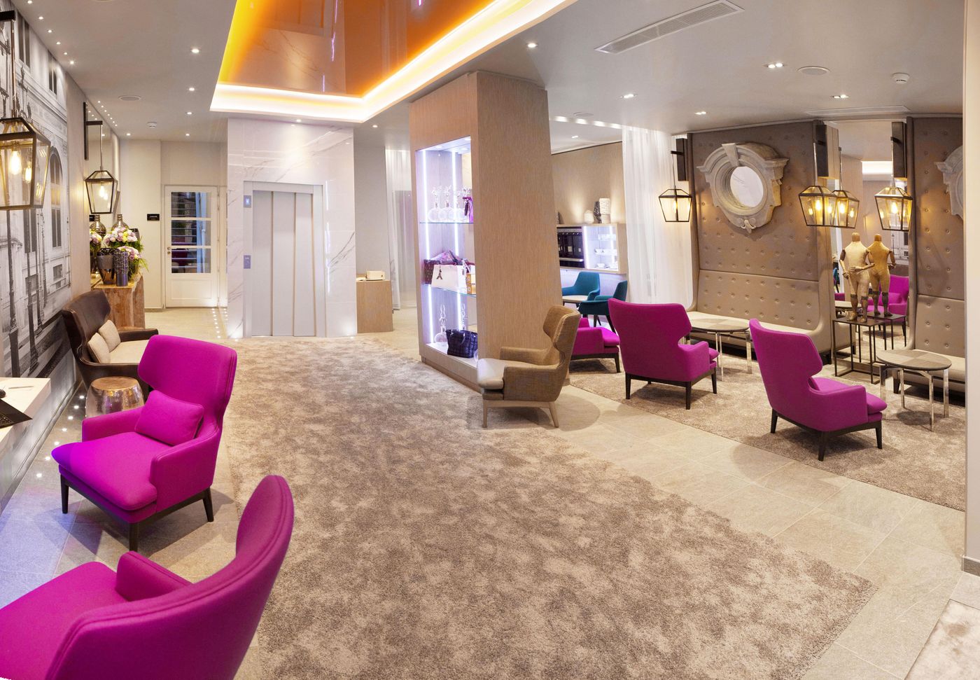 Hotel La Lanterne & Sp - France - PARIS - Lobby - 4