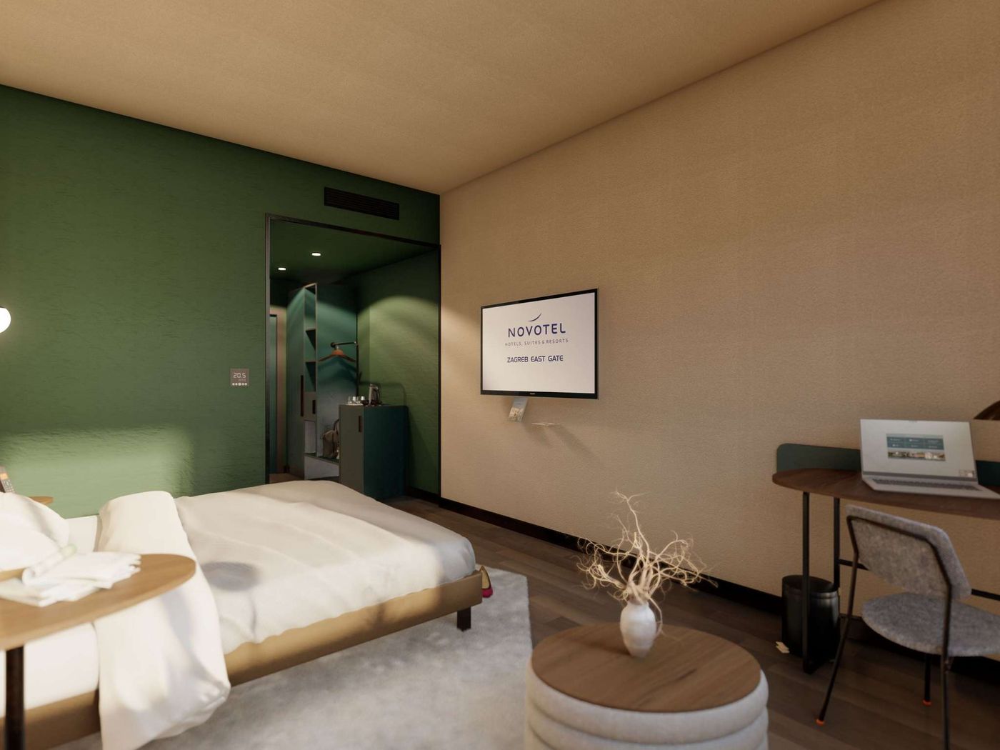 Novotel Zagreb-Croatia-ZAGREB-Room-8