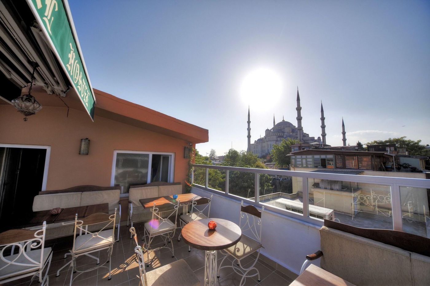 Nobel Hostel Guesthouse-Turkey-Istanbul-Terrace-3