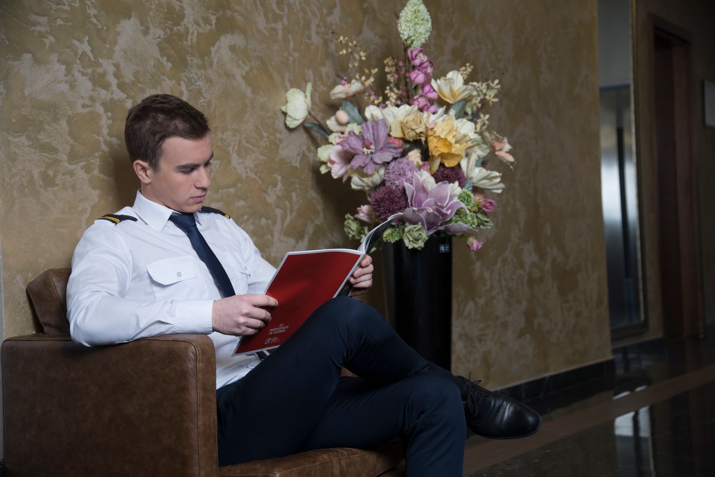 Hotel Marshal Garni-Serbia-Belgrade-Lobby-10