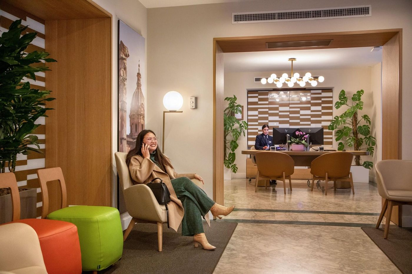 Cosmopolita-Hotel-Rome--Tapestry-Collection-by-Hil-Lobby-14