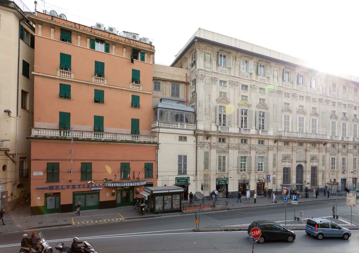 Helvetia - Italy - GENOVA - General view - 2