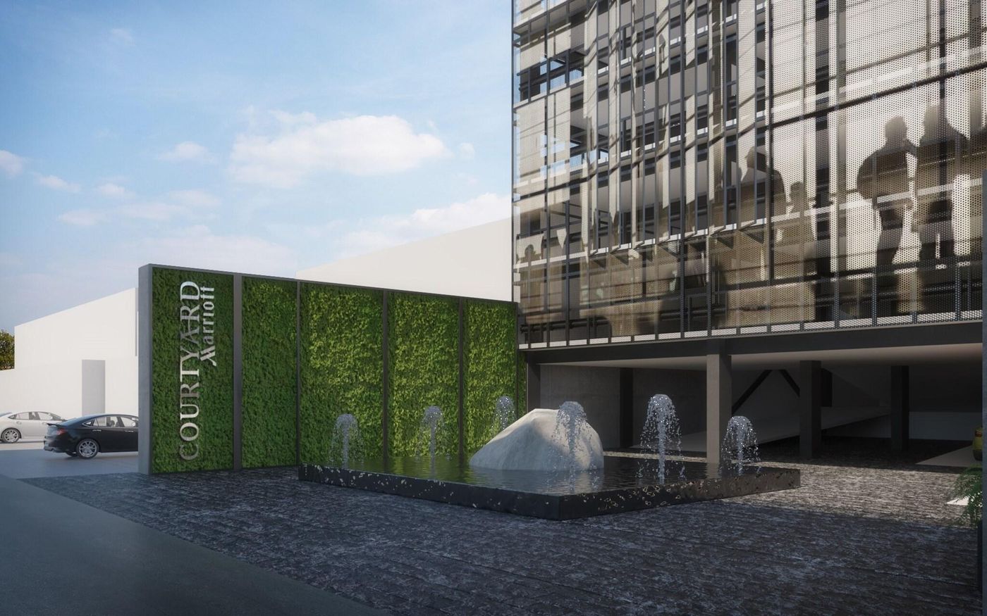 Courtyard Mexico City Toreo-Mexico-Naucalpan De Juarez-General view-5