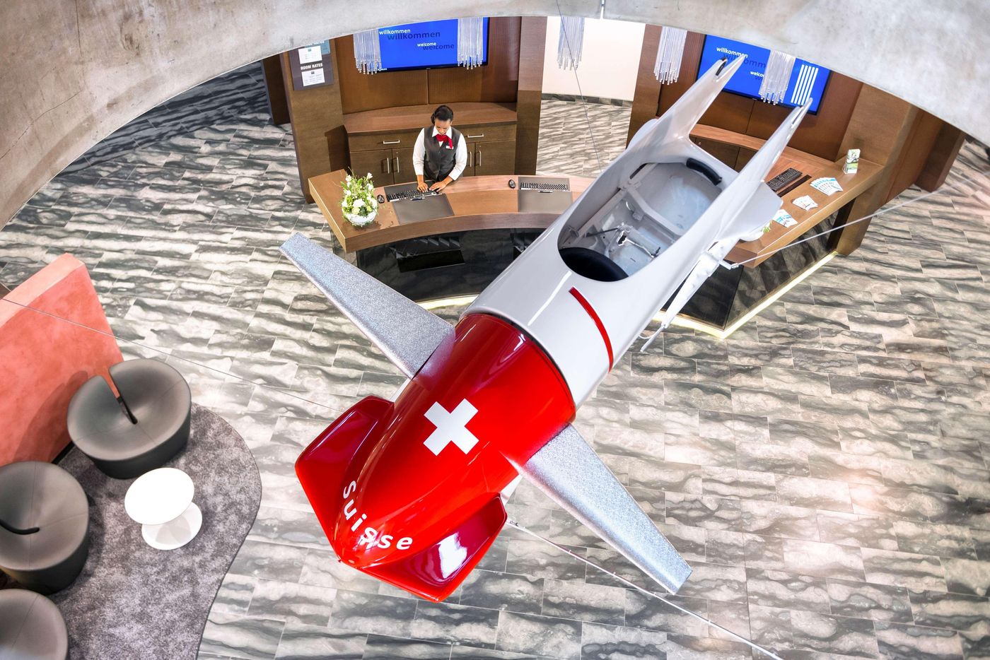 Dorint Airport-Hotel Zürich-Switzerland-Zurich-Lobby-8