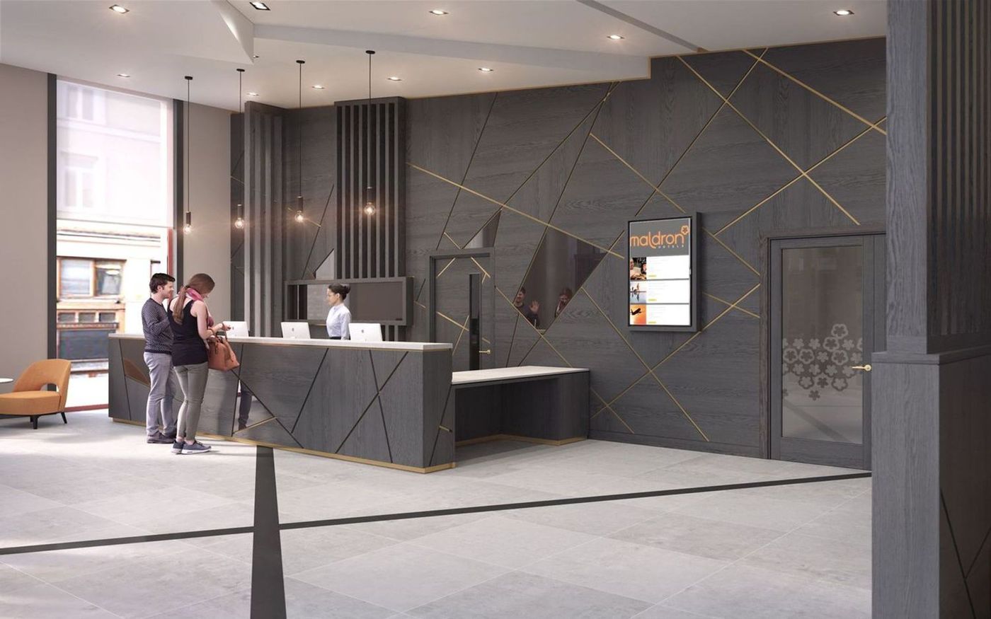 Maldron Hotel Manchester City-United Kingdom-Manchester-Lobby-7