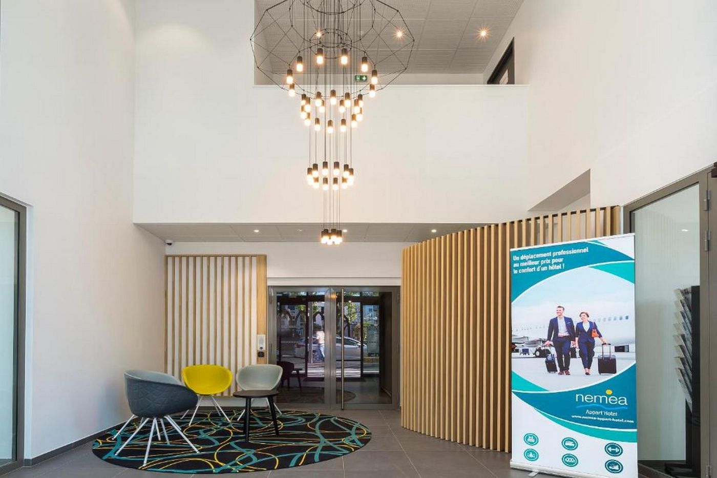 Nemea Appart Hotel So Cloud Lyon gare Part Dieu - France - Lyon - Lobby - 5