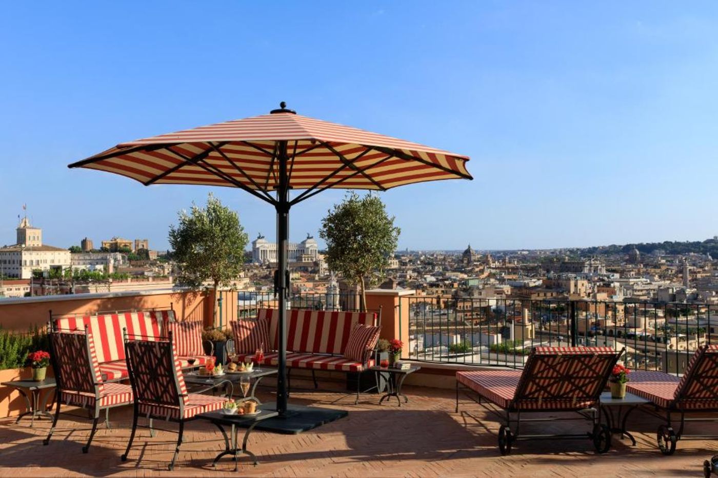 Rocco Forte Hotel de la Ville - Italy - Rome - Terrace - 2