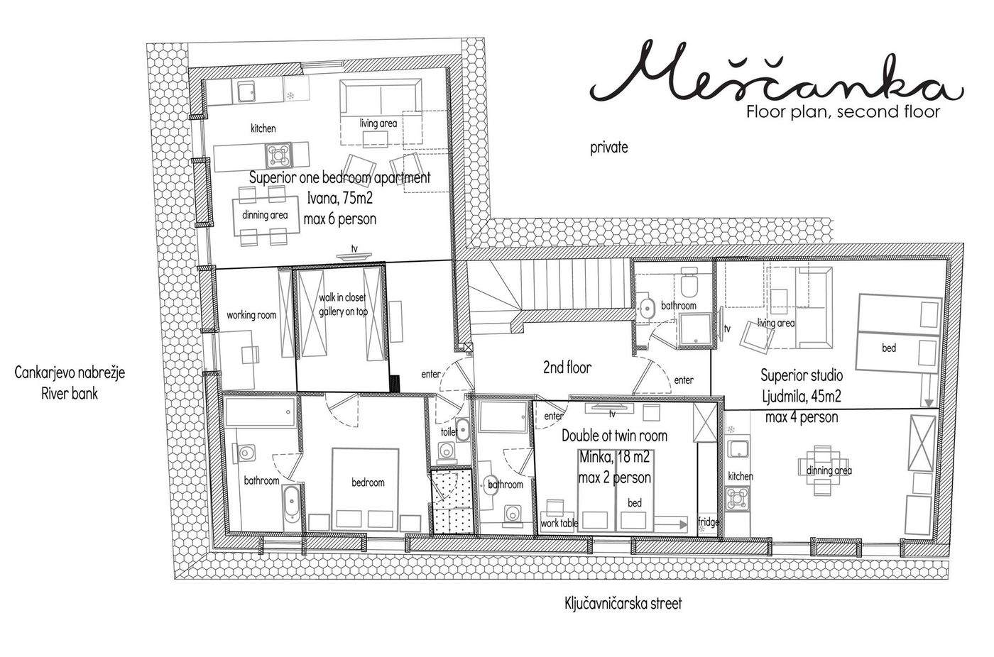 Apartments and rooms Meščanka-Slovenia-Ljubljana-General view-3