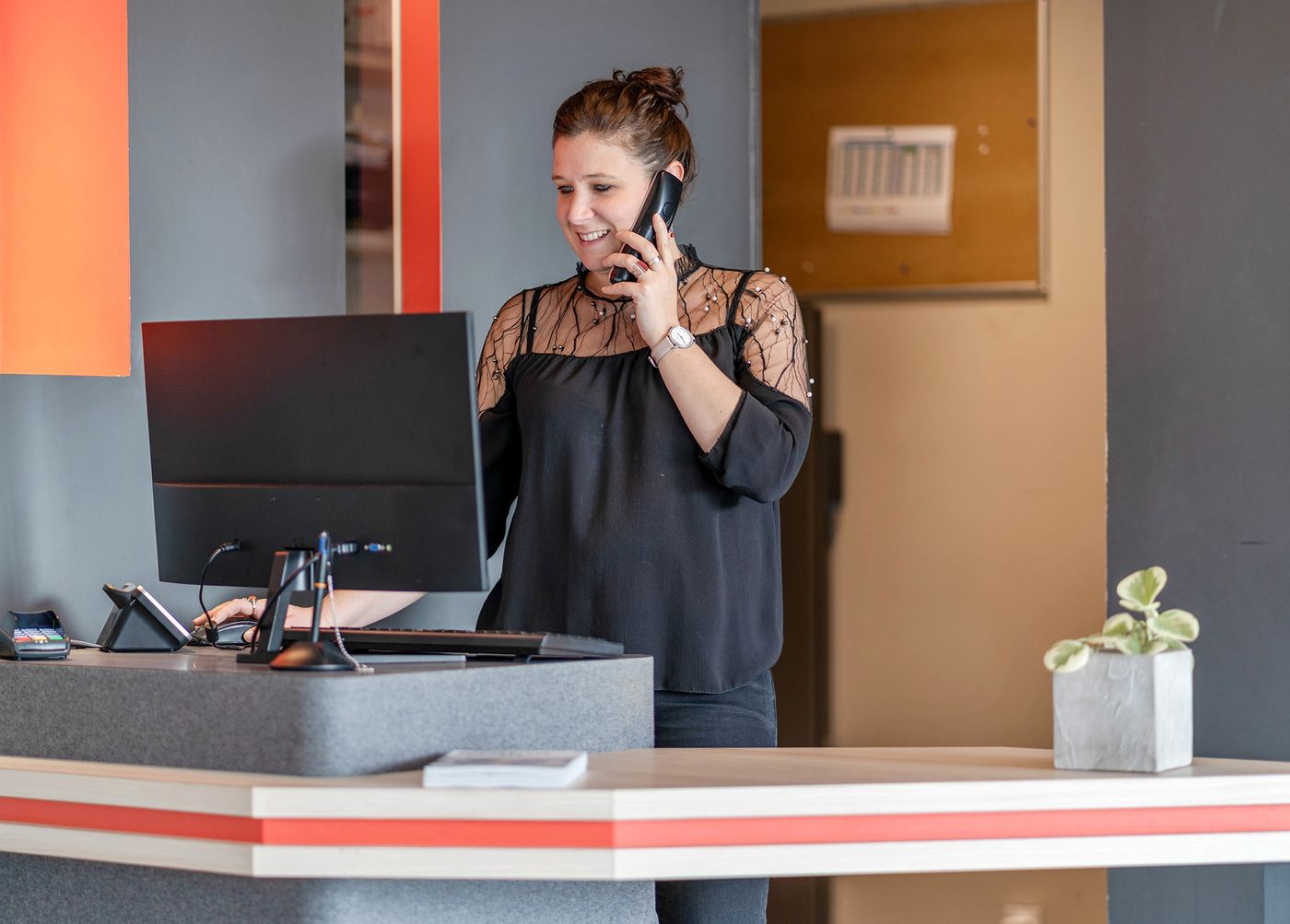 Zenitude Hôtel Résidences Nantes Métropole-France-NANTES-Lobby-5