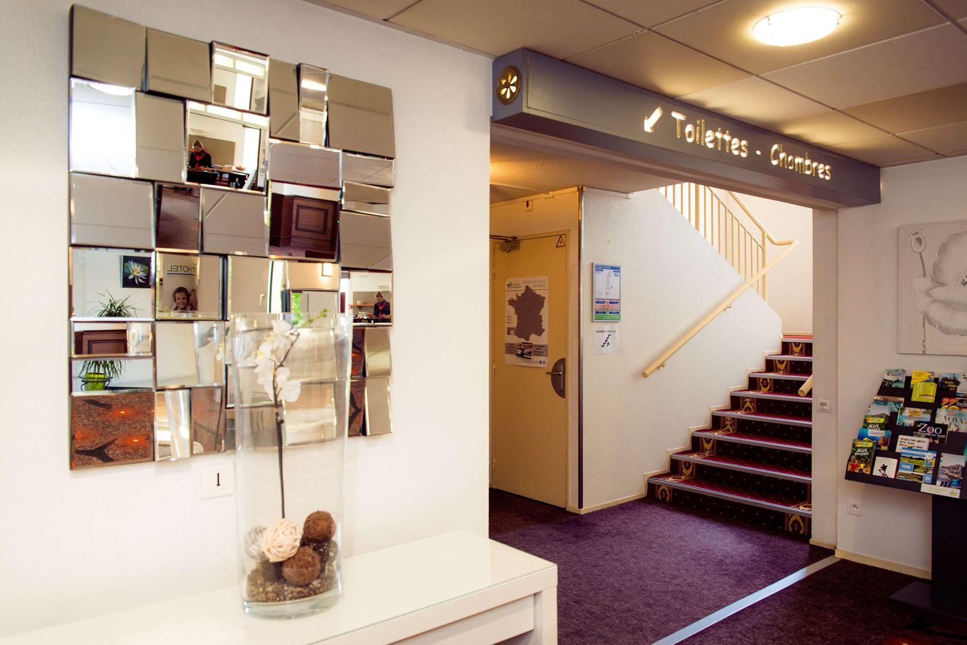 Brit Hotel Nantes St Herblain - Le Kerann-France-SAINT-HERBLAIN-Lobby-4