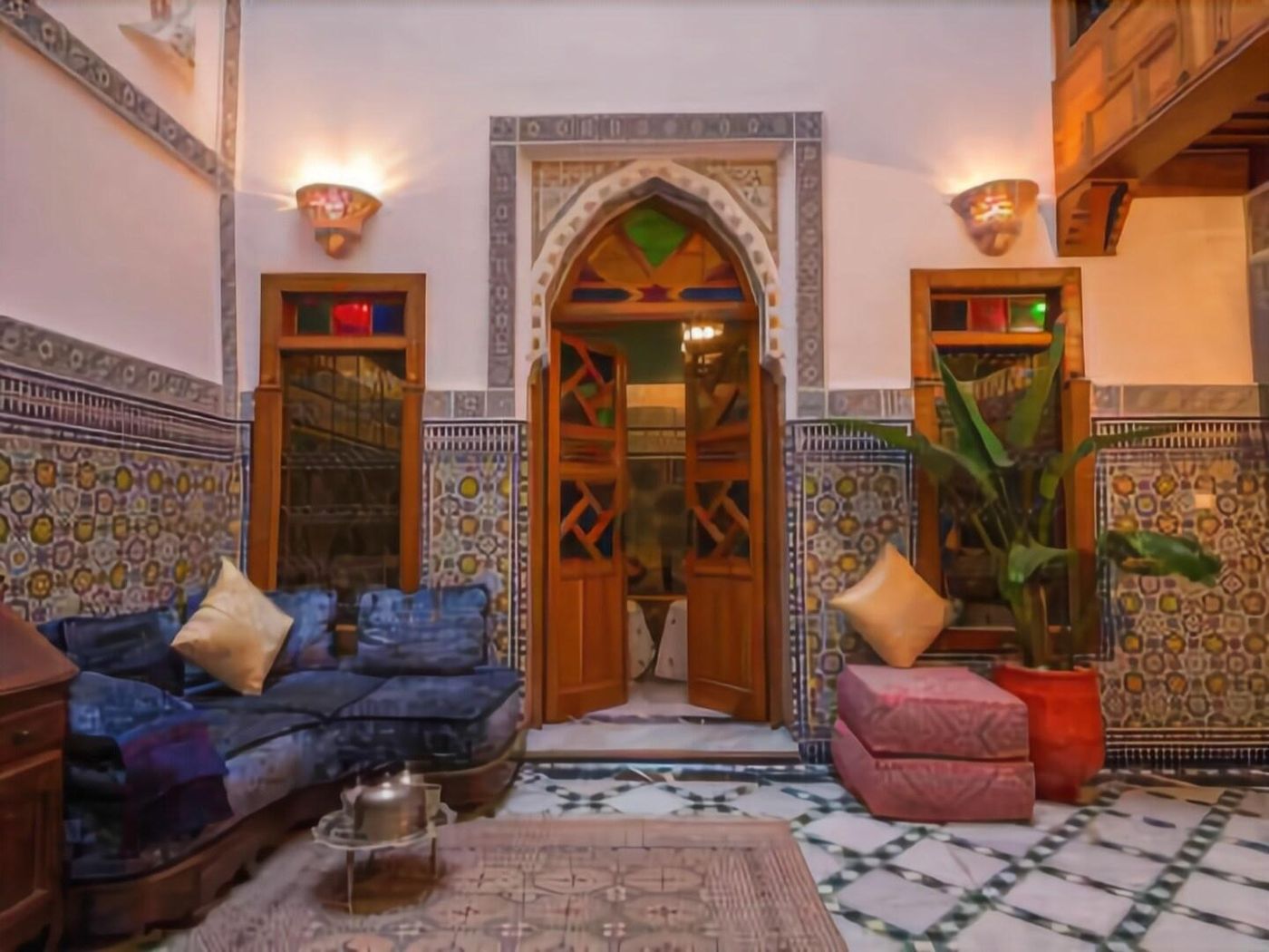 Riad Scalia-Morocco-FES-Lobby-3