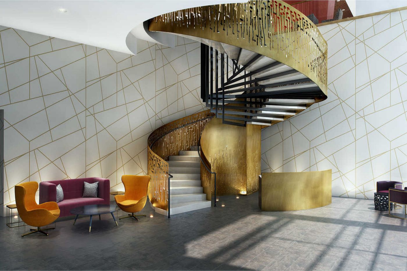 Cambria Hotel Philadelphia Downtown Center City-United States-Philadelphia-Lobby-8