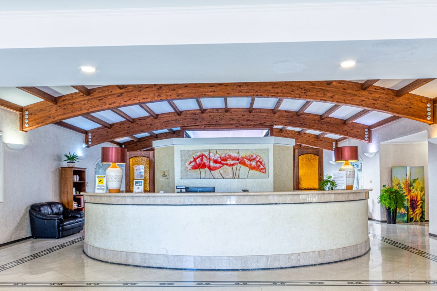 Le Torri Hotel-Italy-ARBOREA-Lobby-9