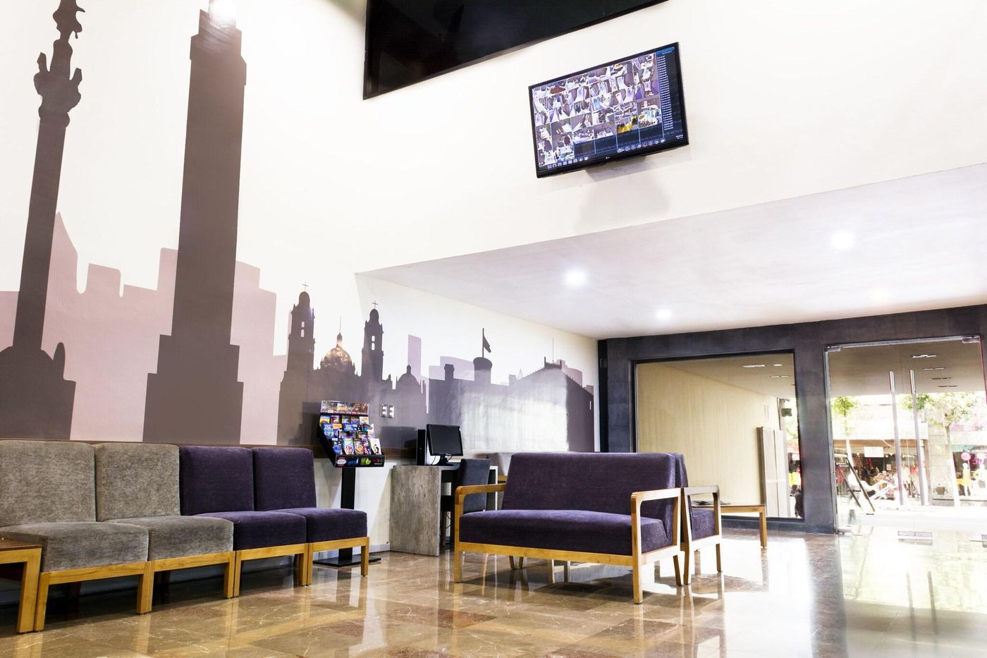 Hotel Castropol-Mexico-MEXICO CITY-HISTORIC CENTER-Lobby-5