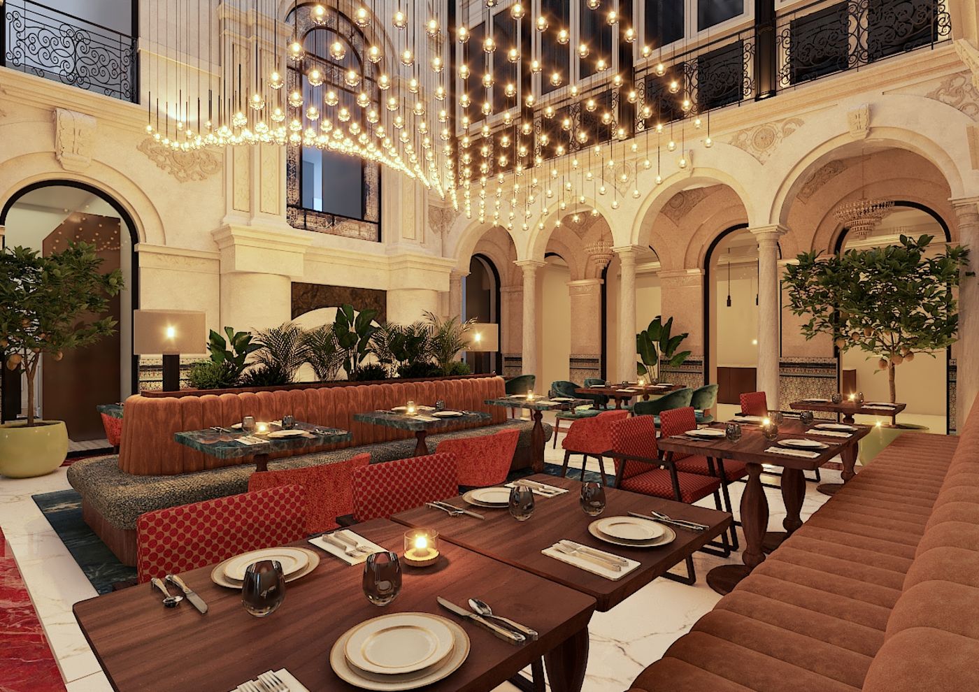 Palacio Gran Vía, a Royal Hideaway Hotel-Spain-Granada-Lobby-5