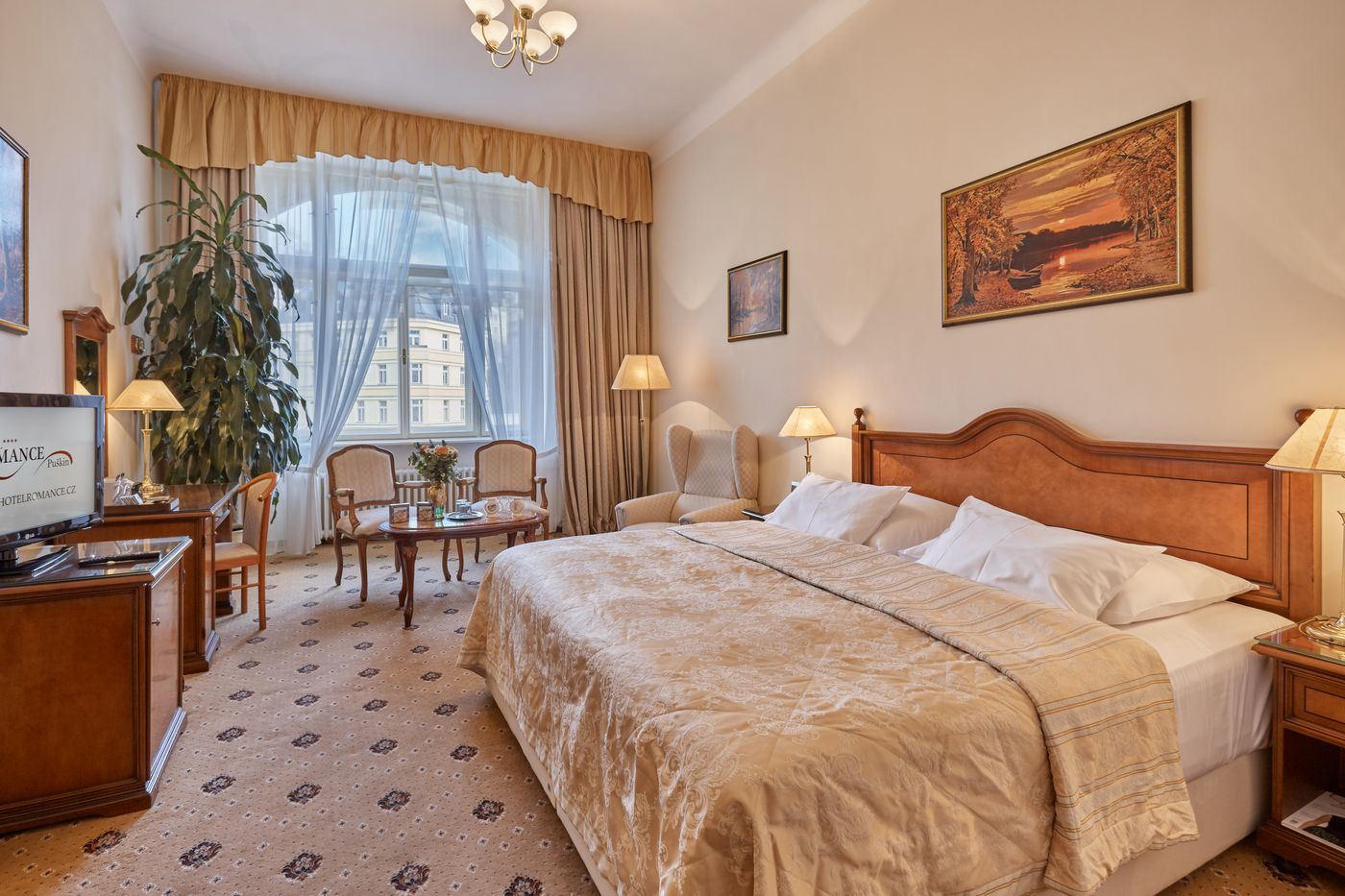 Hotel Romance Puskin-Czech Republic-KARLOVY VARY-Room-8