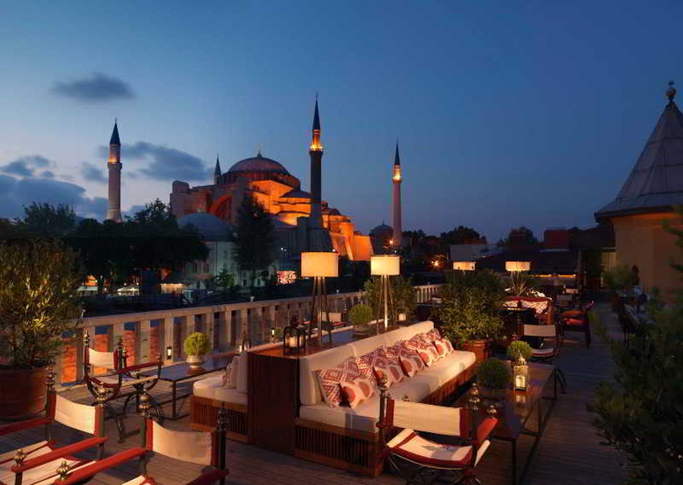Four Seasons Hotel Istanbul At Sultanahmet-Turkey-Istanbul-Terrace-10