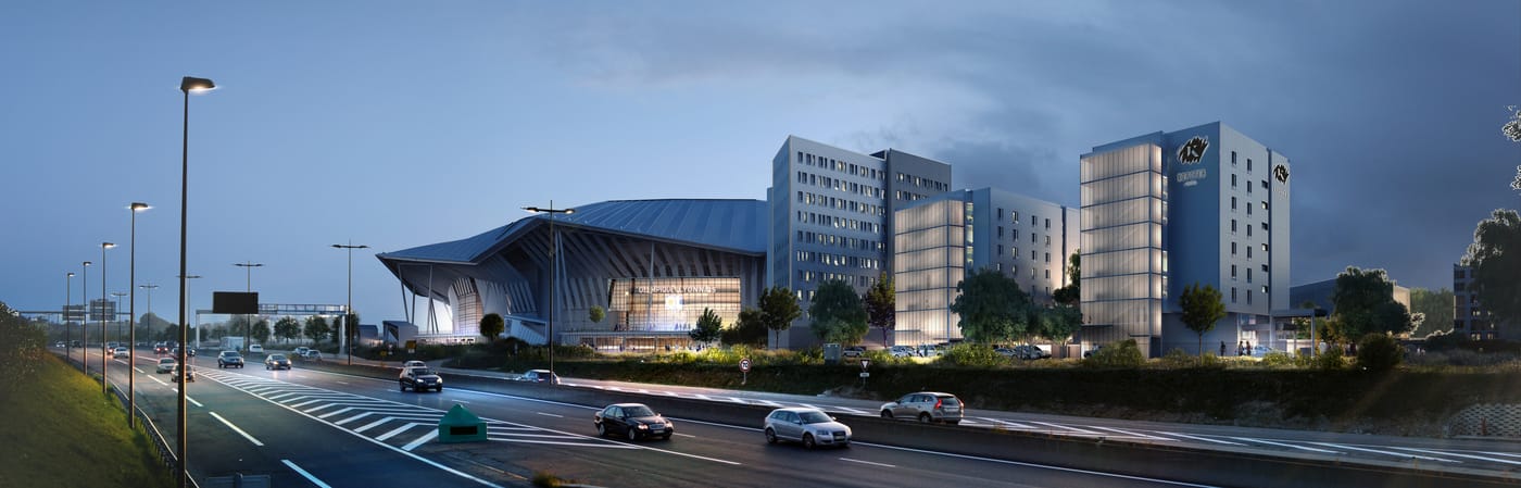 Kopster Hotel Lyon Groupama Stadium - France - Décines-Charpieu - General view - 2