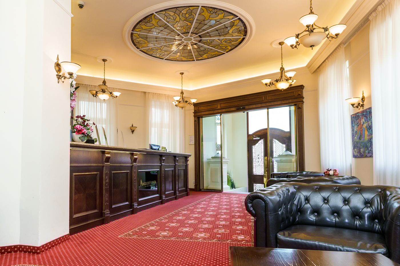Spa Hotel Anglicky Dvur-Czech Republic-Karlovy Vary-Lobby-4