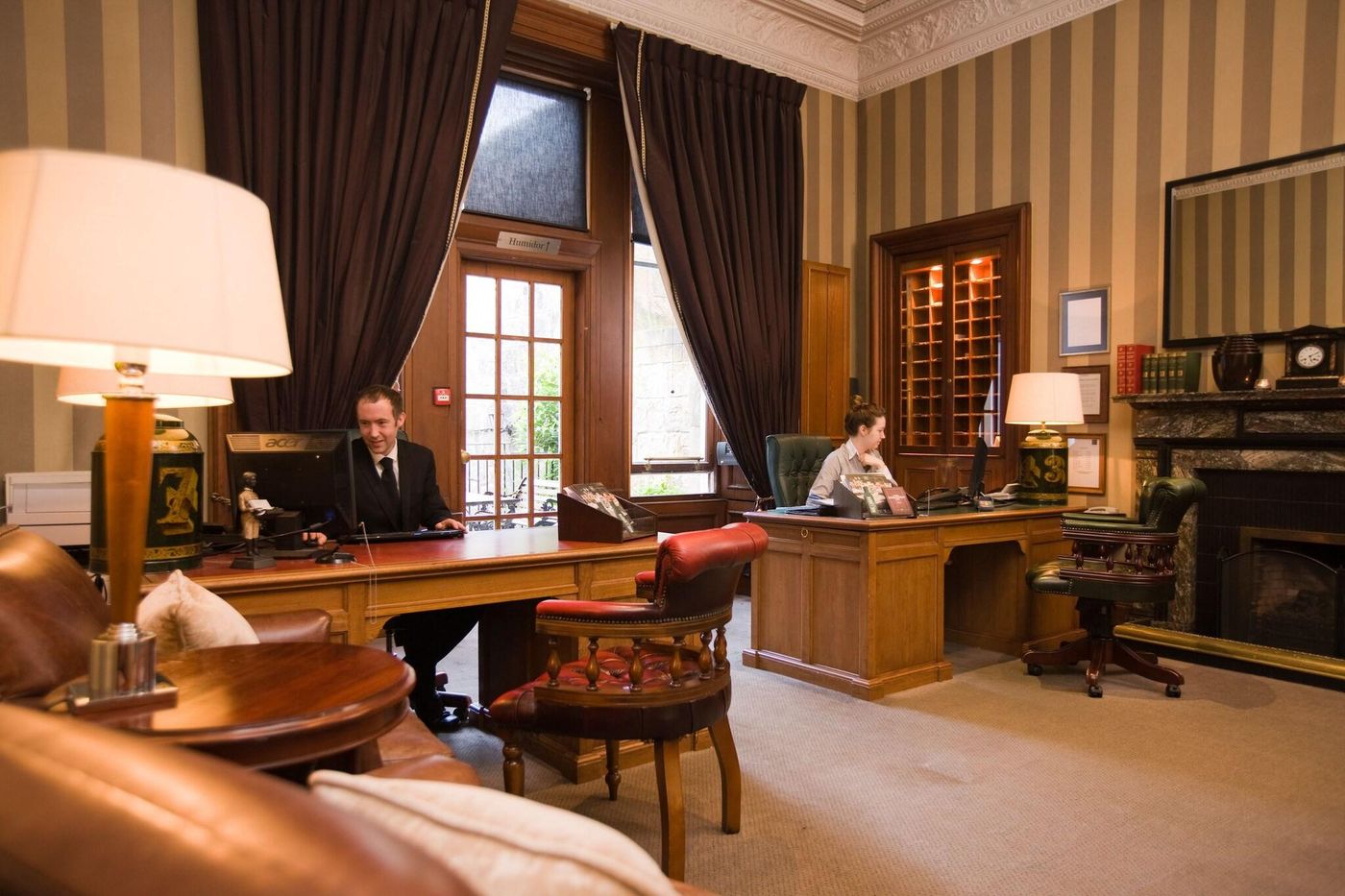 Du Vin @ One Devonshire Gardens-United Kingdom-Glasgow-Lobby-4