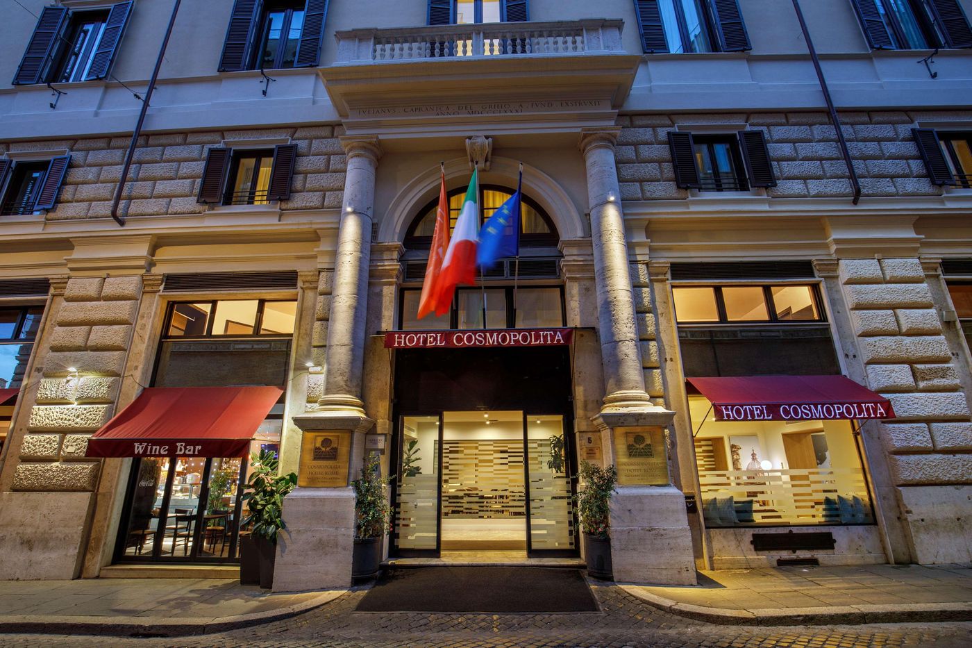 Cosmopolita-Hotel-Rome--Tapestry-Collection-by-Hil-General-view-15