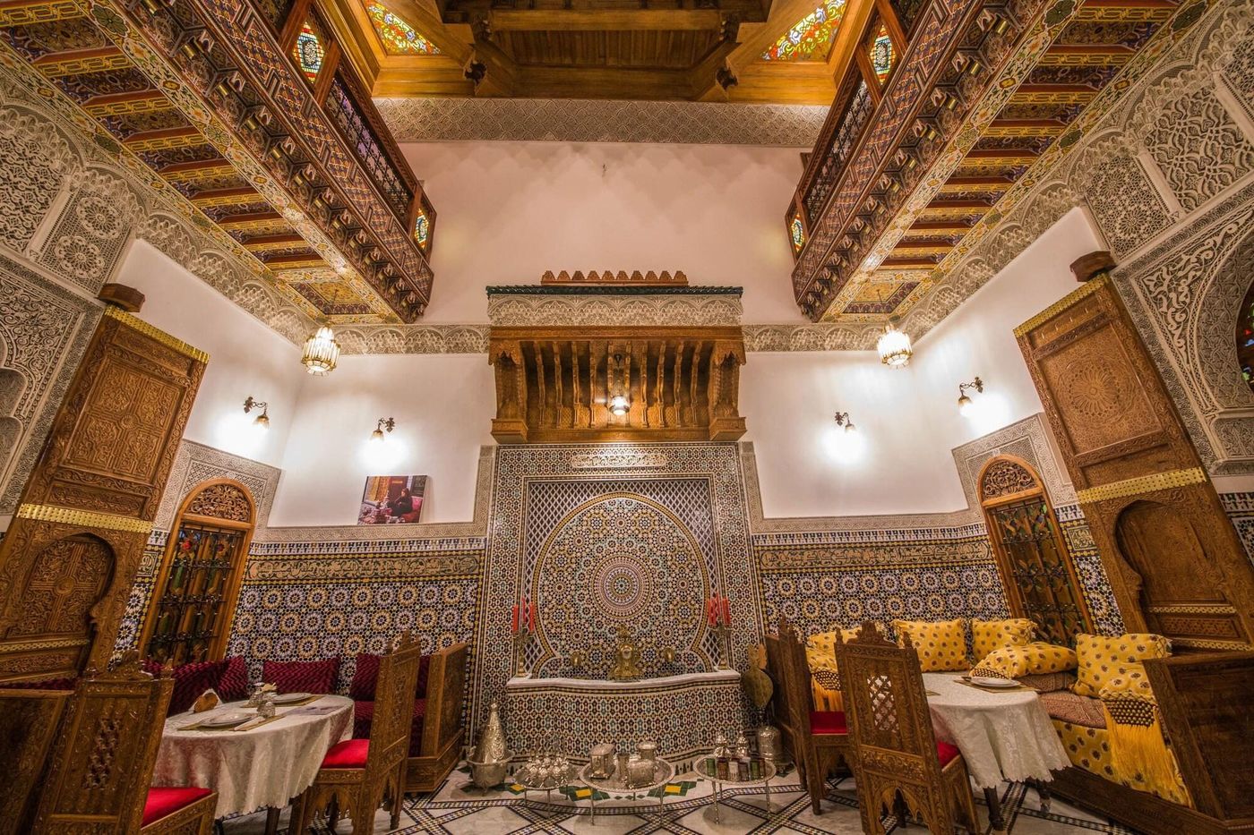 Riad Ouliya-Morocco-FES-Lobby-8