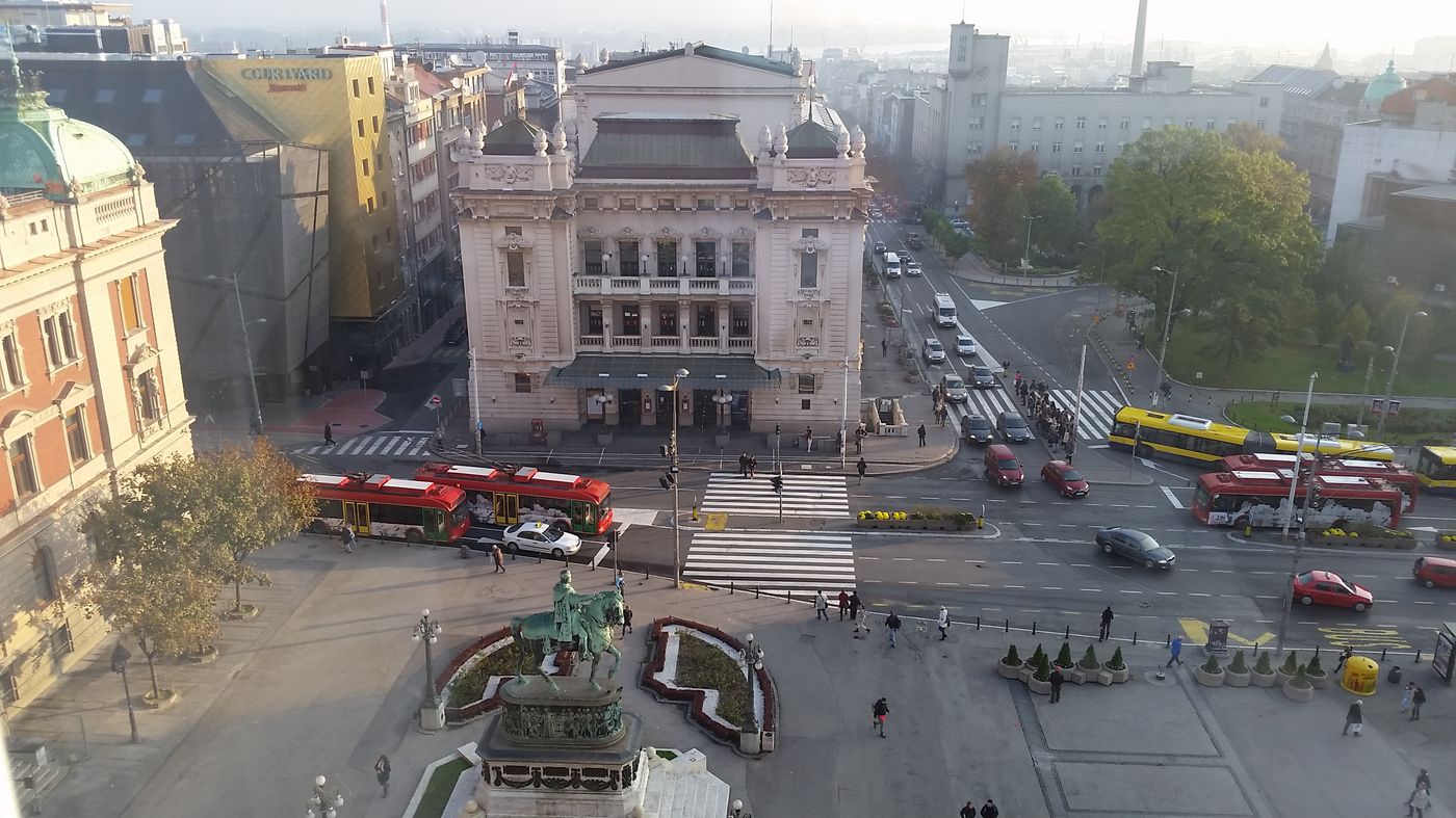 Five Points Square - City Center-Serbia-BELGRADE-General view-4