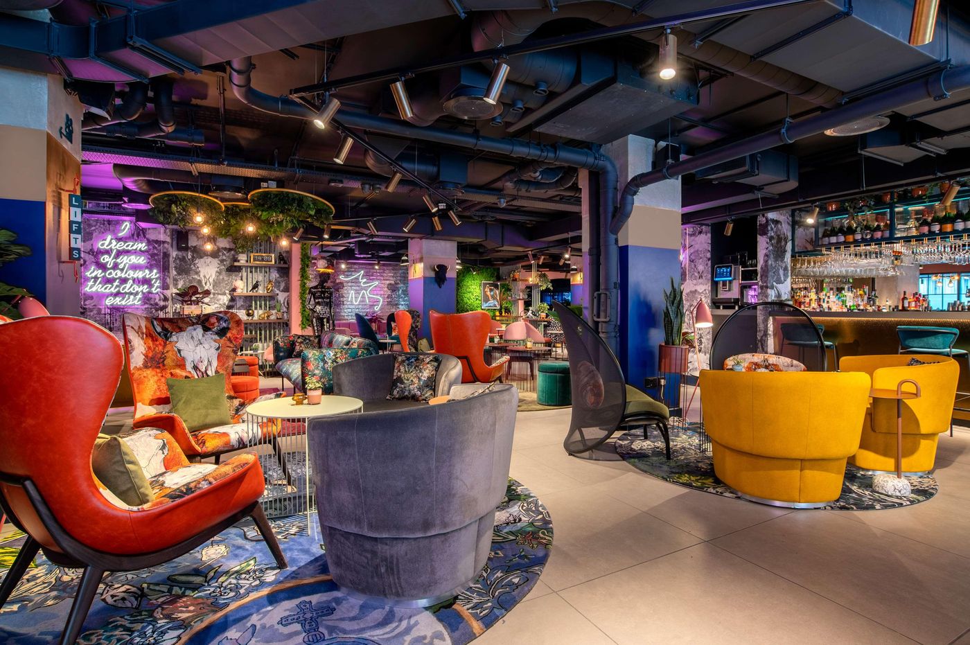 Yotel Manchester Deansgate-United Kingdom-Manchester-Lobby-3