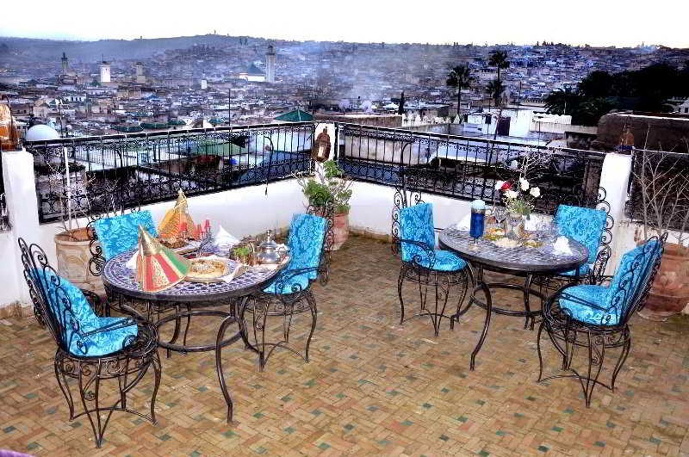 Palais Al Firdaous-Morocco-FEZ-Terrace-7