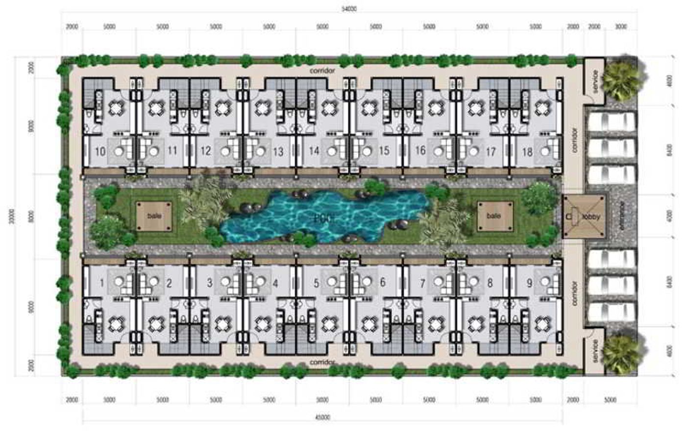 Seminyak TownHouse Apartment-Indonesia-SEMINYAK-General view-1