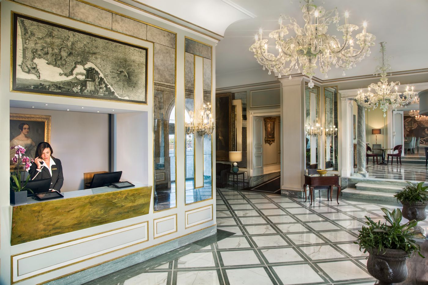 Grand Hotel Santa Lucia - Italy - NAPLES - Lobby - 2