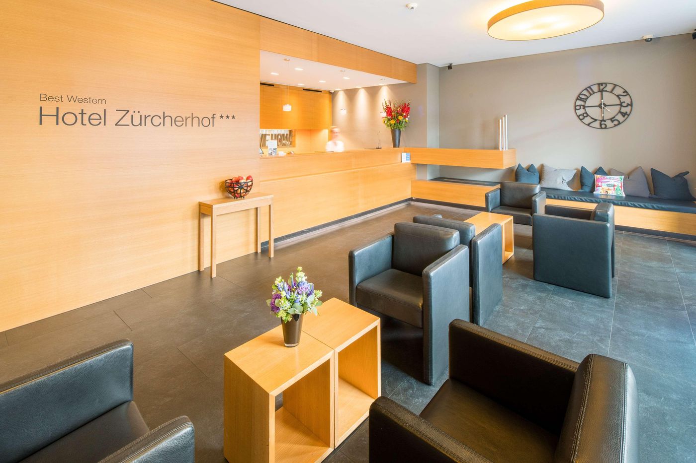 Best Western Plus Hotel Zuercherhof-Switzerland-Zurich-Lobby-8