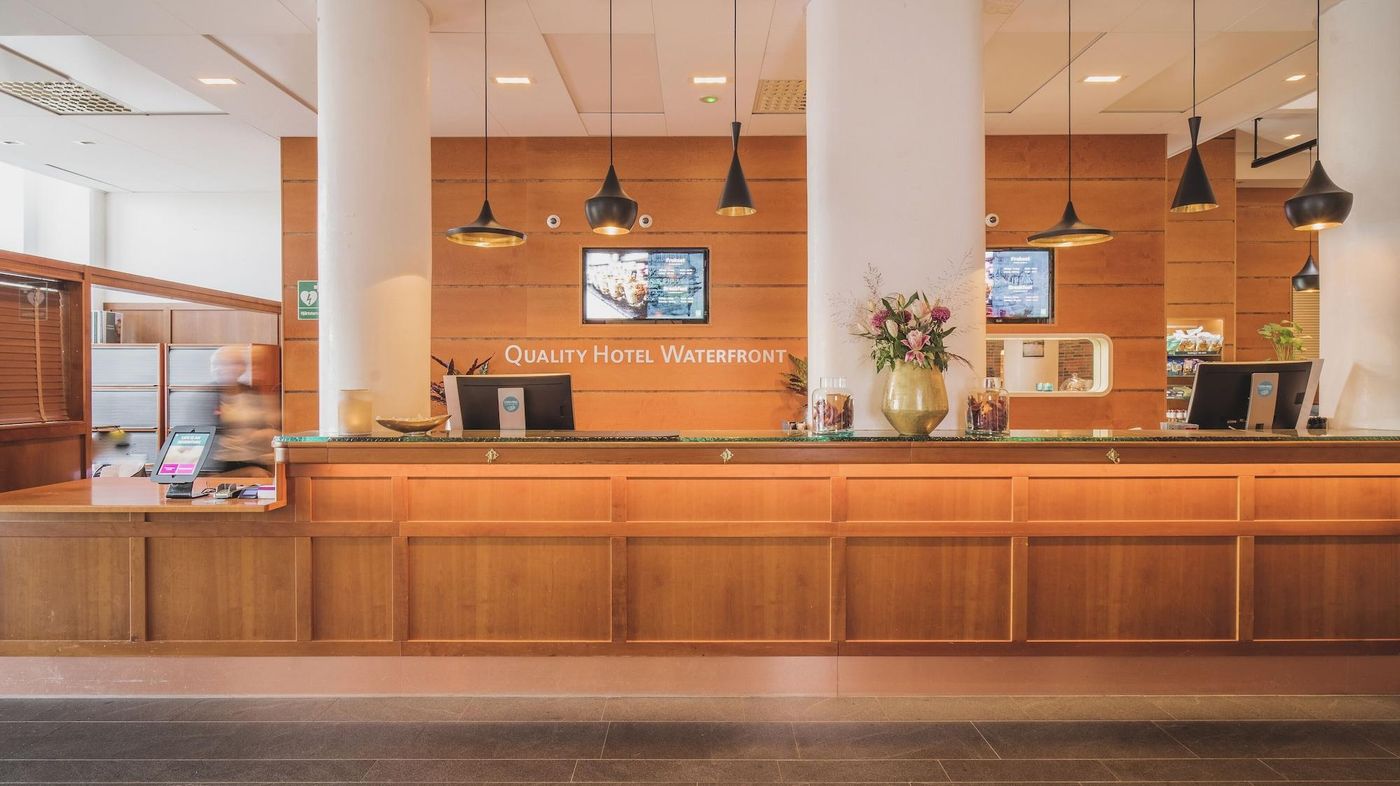Quality Hotel Waterfront Göteborg-Sweden-Gothenburg-Lobby-9