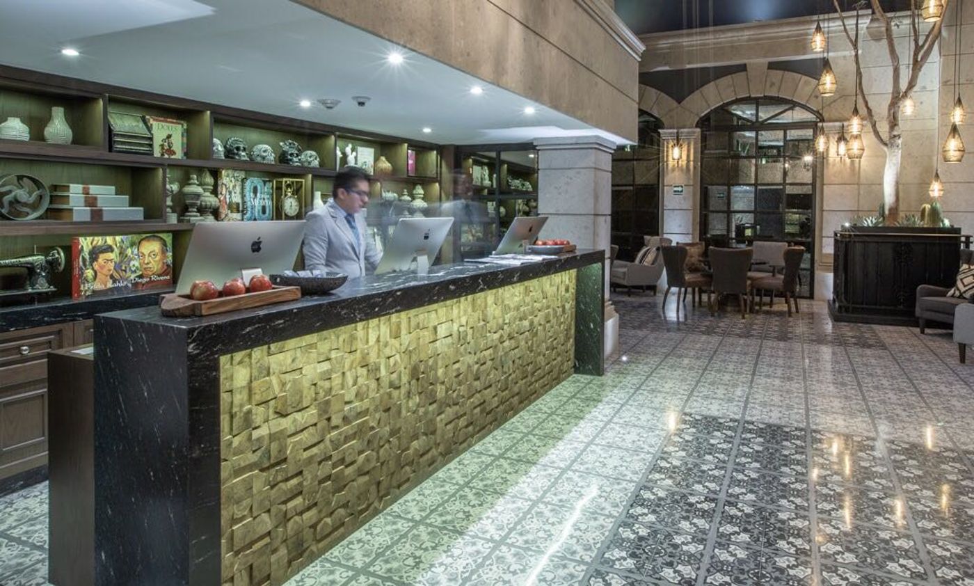 Zocalo Central, Food & Beverages Included-Mexico-Cuauhtémoc-Lobby-9