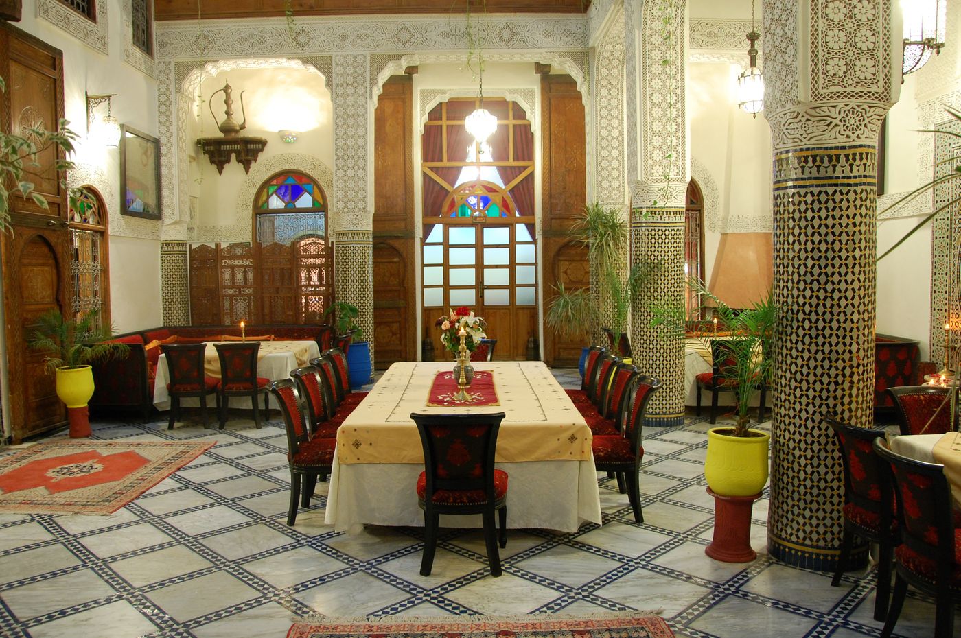 Riad Dar Dmana-Morocco-FEZ-Lobby-6