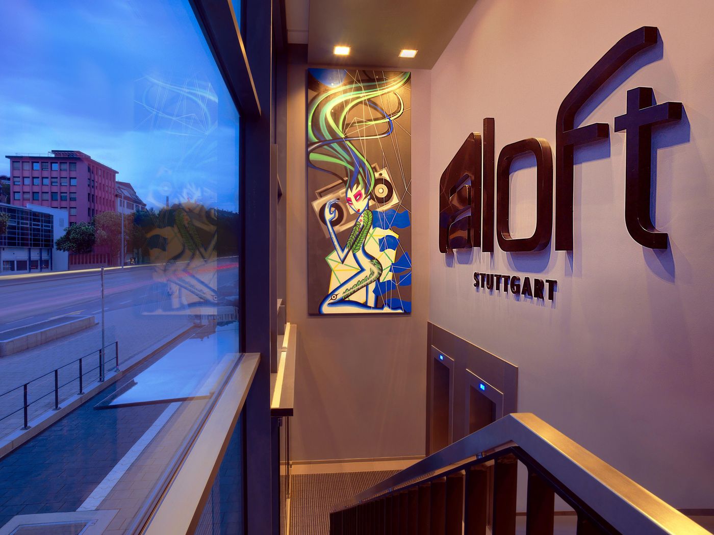 Aloft Stuttgart-Germany-STUTTGART-General view-9