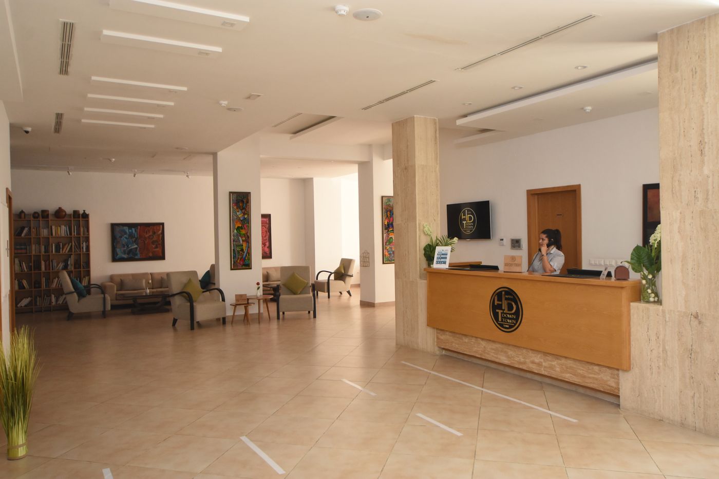 Downtown Tunis Hotel-Tunisia-Tunis-Lobby-4