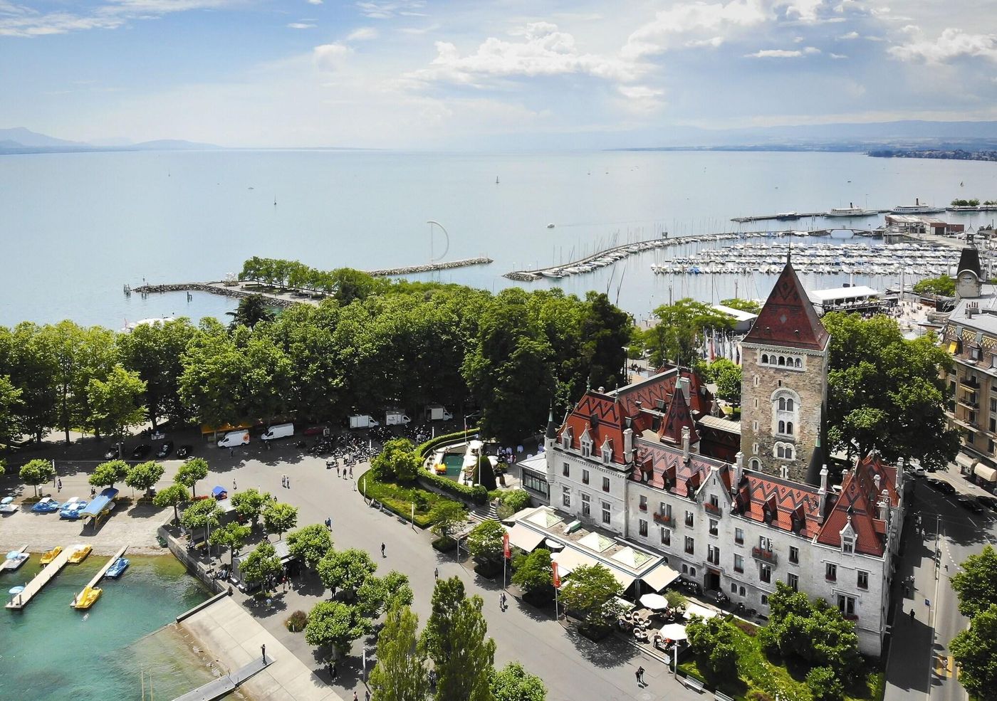Château d'Ouchy-Switzerland-LAUSANNE-General view-8