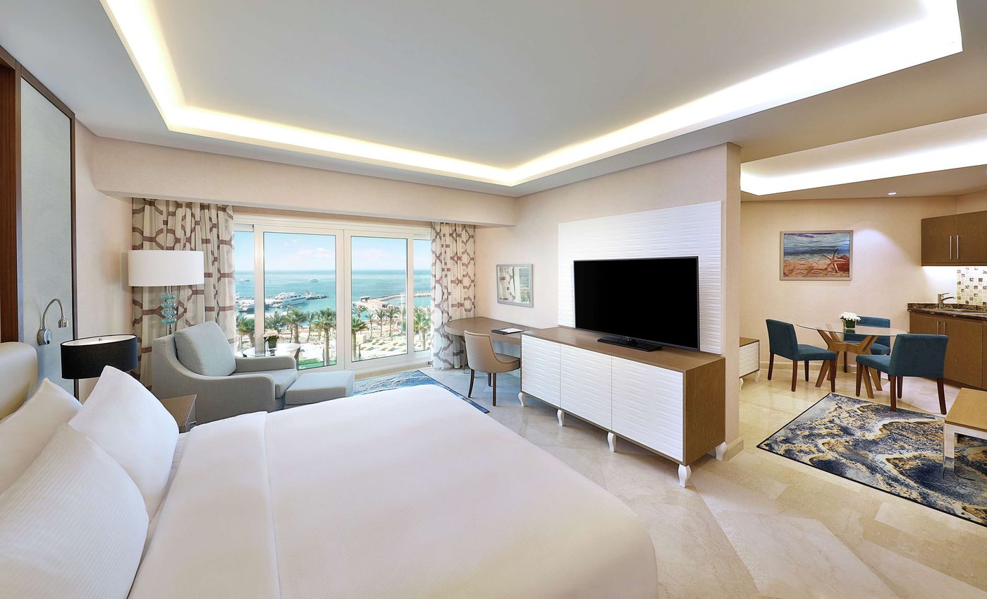 Hilton Hurghada Plaza - Junior Suite with 1 King Bed and View
