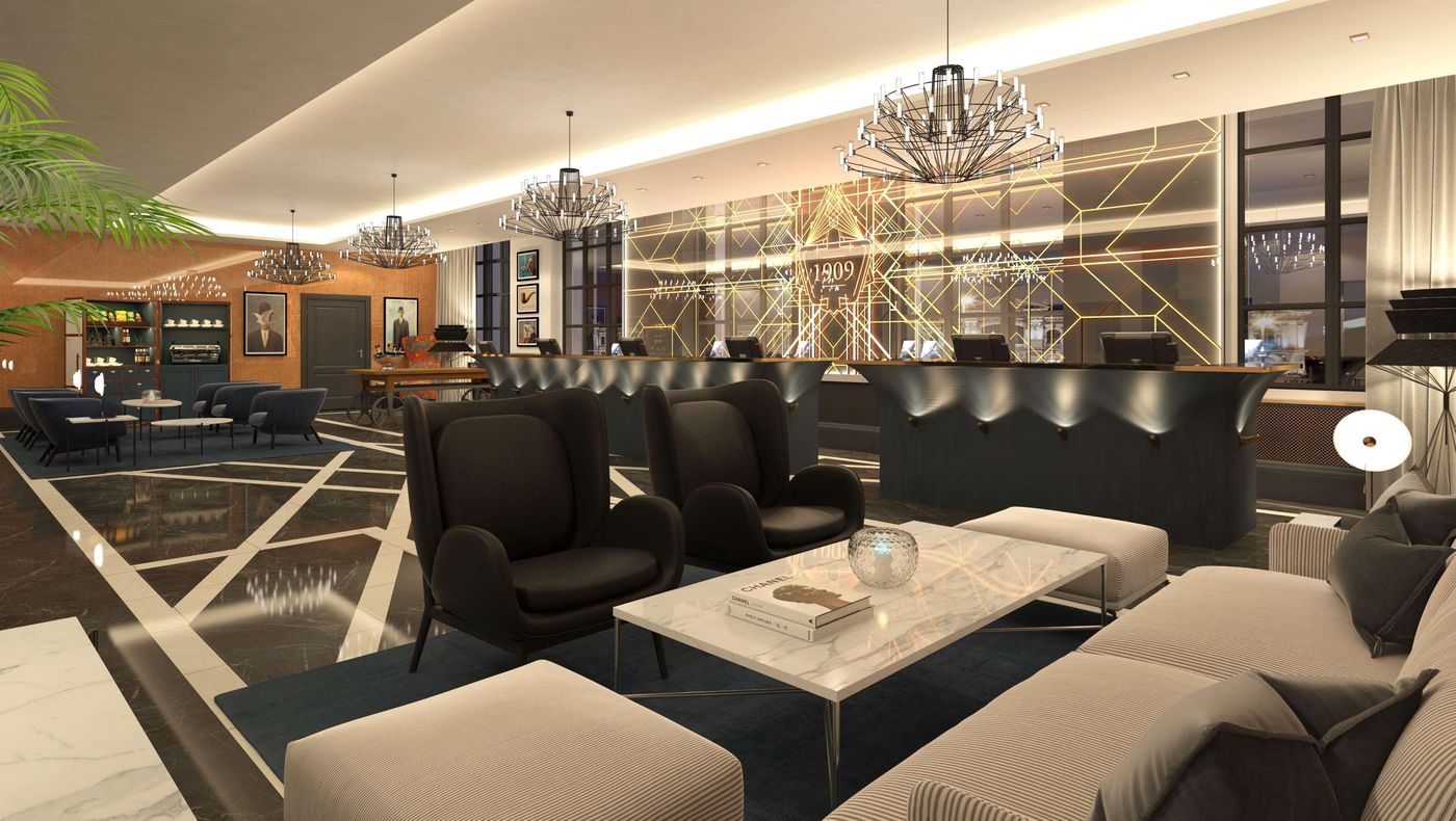 Scandic Grand Central Helsinki-Finland-Helsinki-Lobby-5